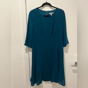 NWOT Hugo Boss dress blue aqua size 10
